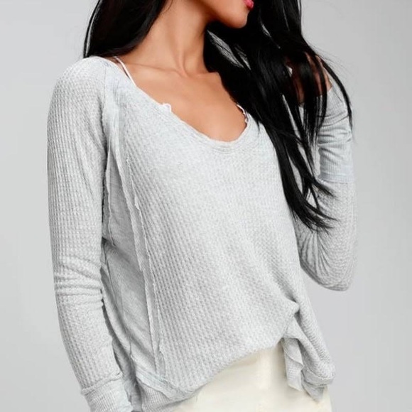 Free People Tops - Free People Catalina V Neck Thermal